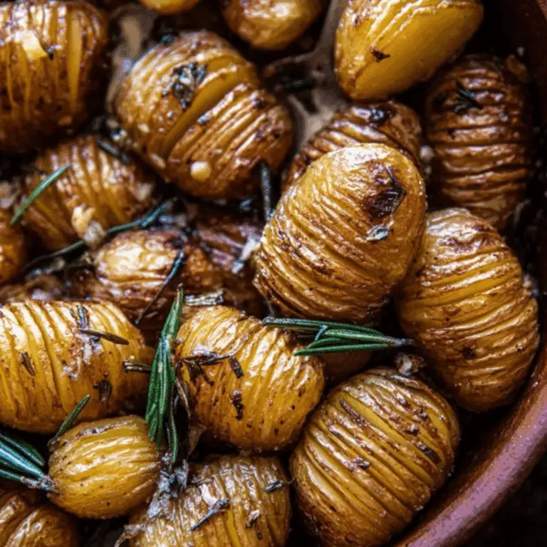 Crispy Rosemary Butter Roasted Potatoes