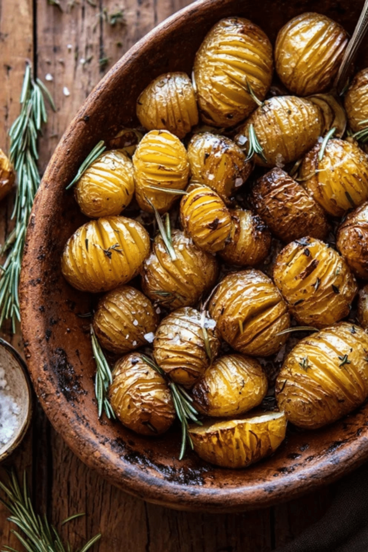 Crispy Rosemary Butter Roasted Potatoes