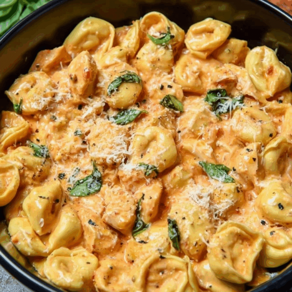 CrockPot Chicken Tortellini