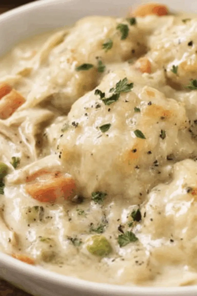 Crockpot Chicken & Dumplings