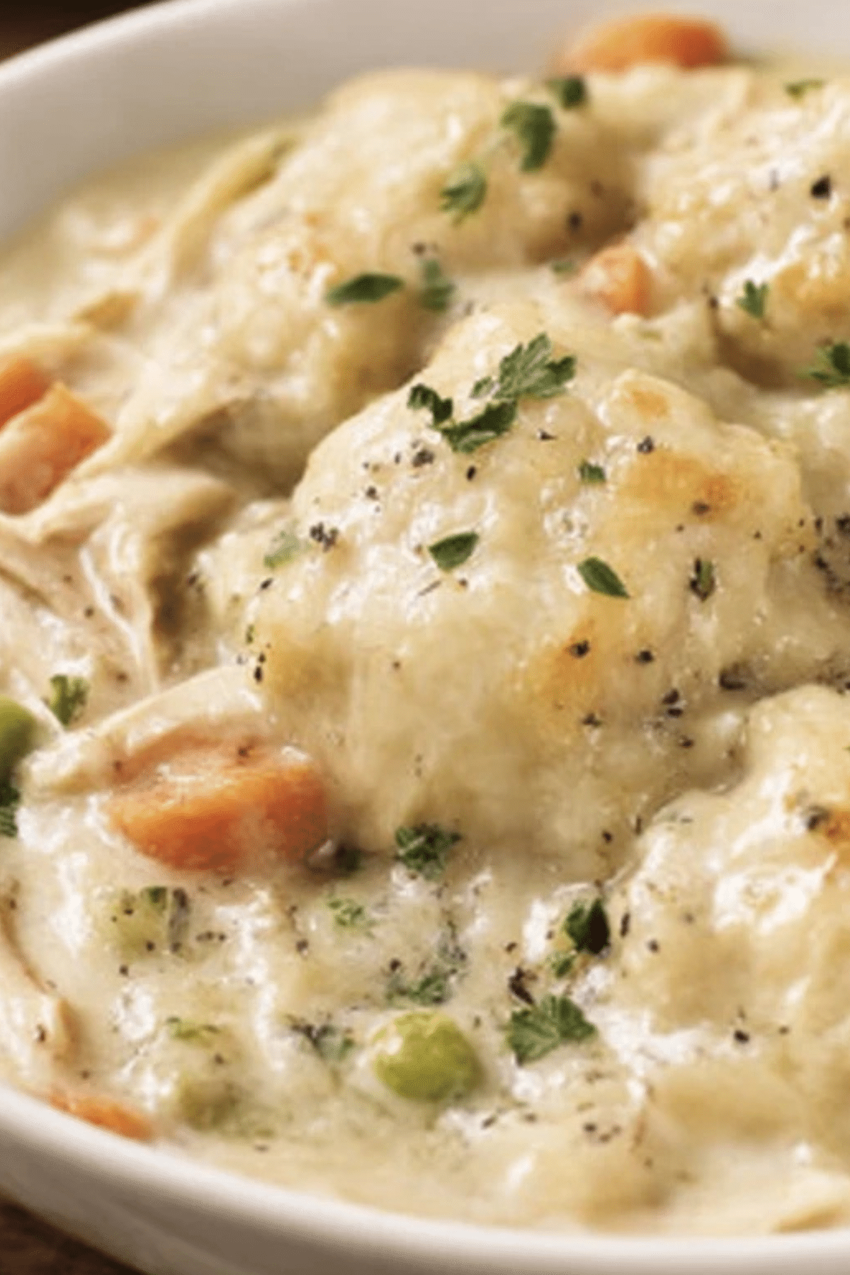 Crockpot Chicken & Dumplings
