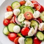 Cucumber Caprese Salad