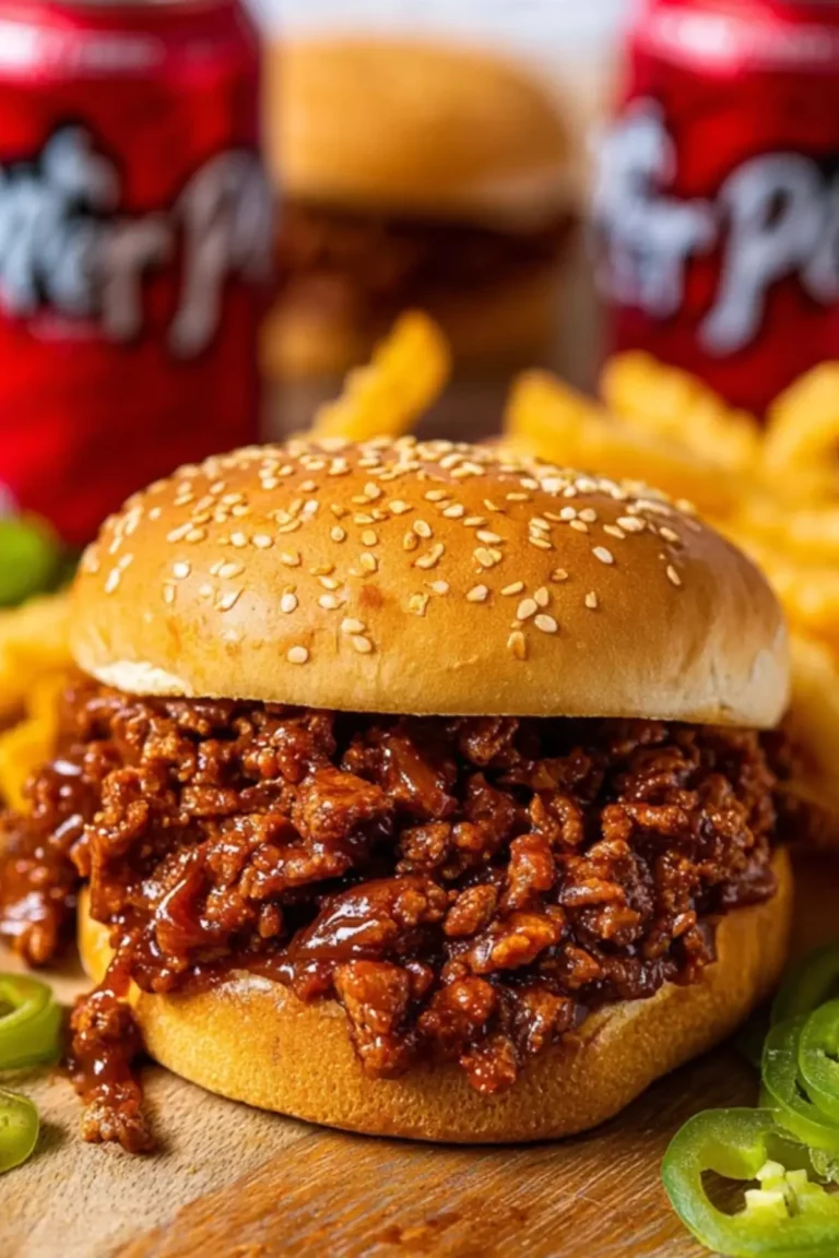 Dr. Pepper Sloppy Joes Recipe – Best 5 Tips for Success