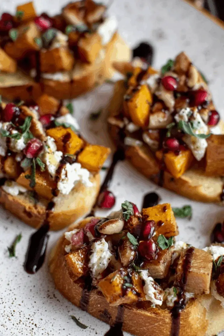 Fall Bruschetta