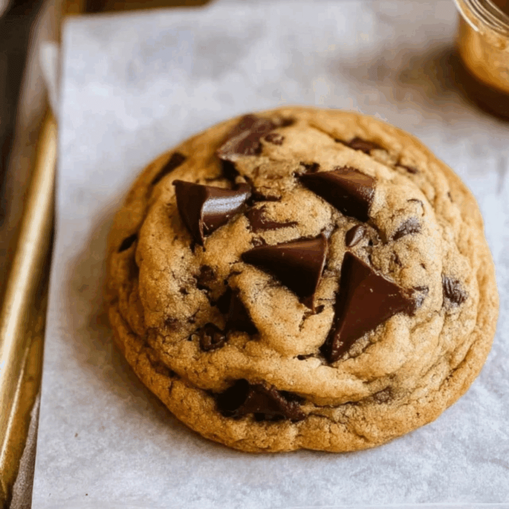 Fall Chocolate Chip Spiced Cookie
