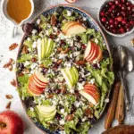 Fall Harvest Salad with Apple Cider Vinaigrette
