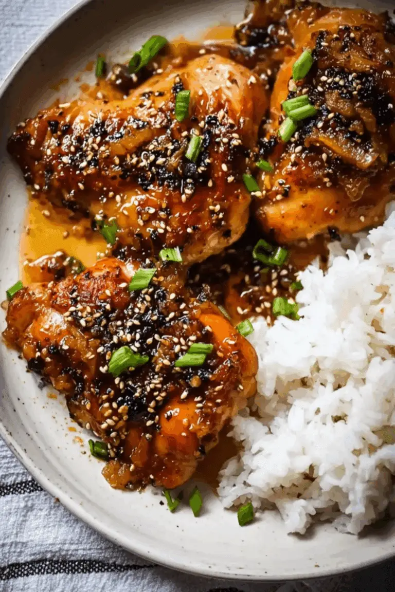 Garlic Brown Sugar Chicken
