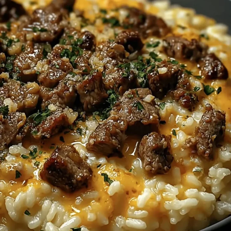 Garlic Butter Beef and Rice