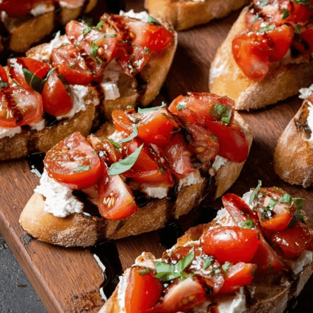 Goat Cheese Bruschetta Recipe: Easy & Flavorful Appetizer - CookBakeShare
