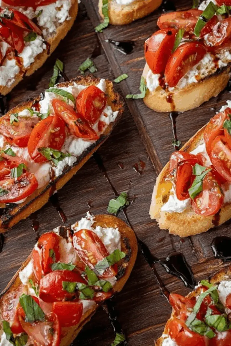 Goat Cheese Bruschetta Recipe