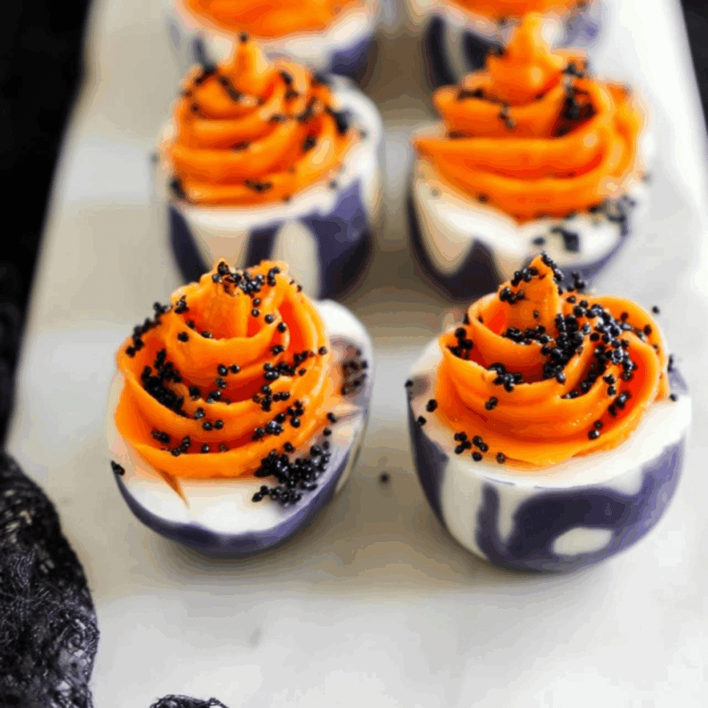 Halloween Deviled Eggs