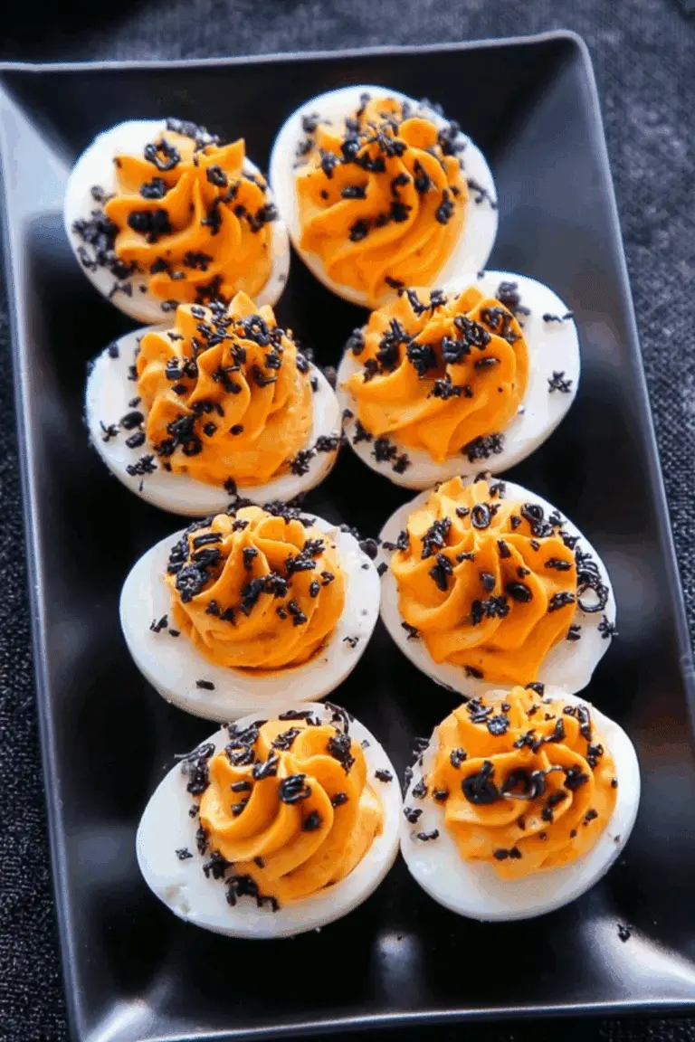 Halloween Deviled Eggs