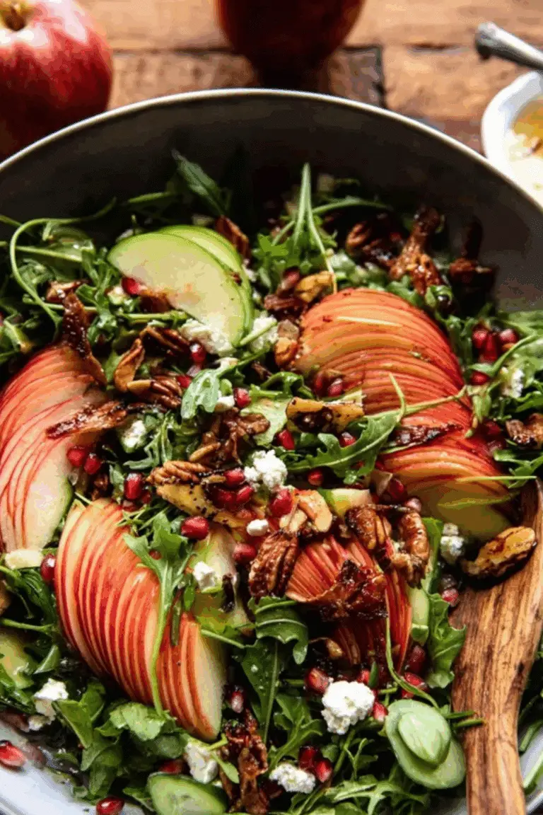 Honeycrisp Apple and Feta Salad