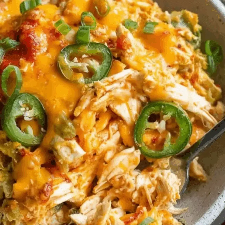Jalapeño Buffalo Chicken Casserole