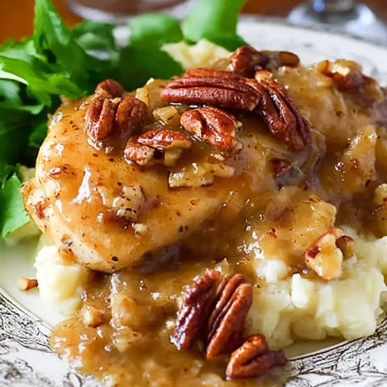 Maple Bourbon Pecan Chicken
