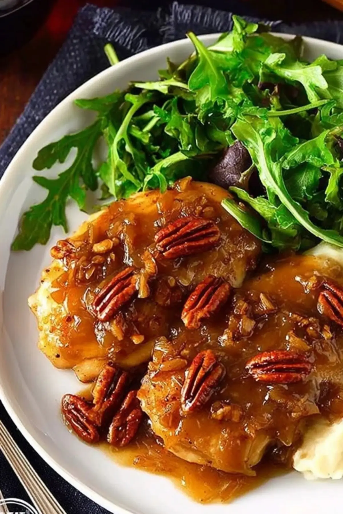 Maple Bourbon Pecan Chicken