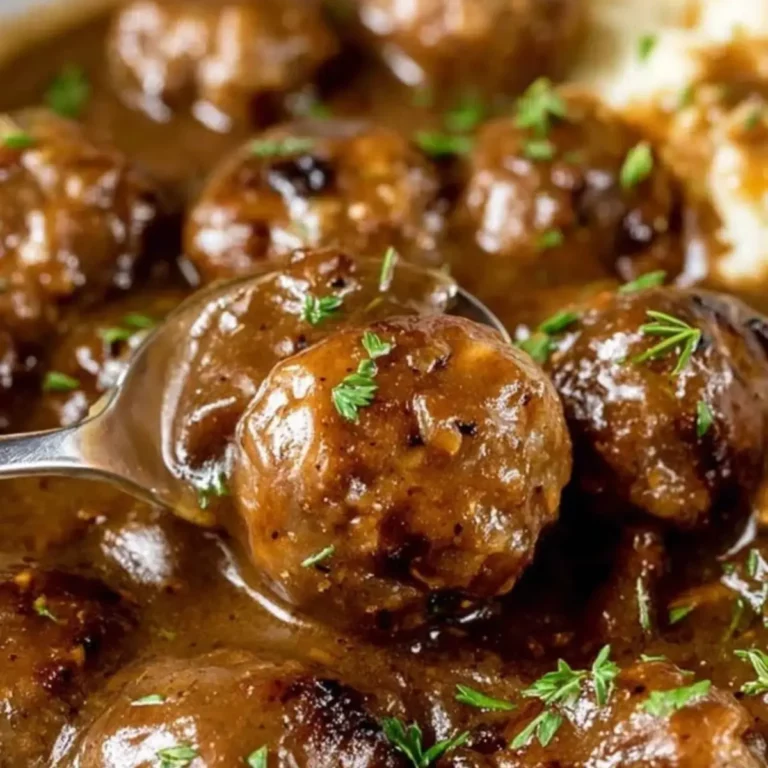 Meatballs and Gravy