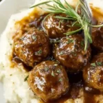 Meatballs and Gravy