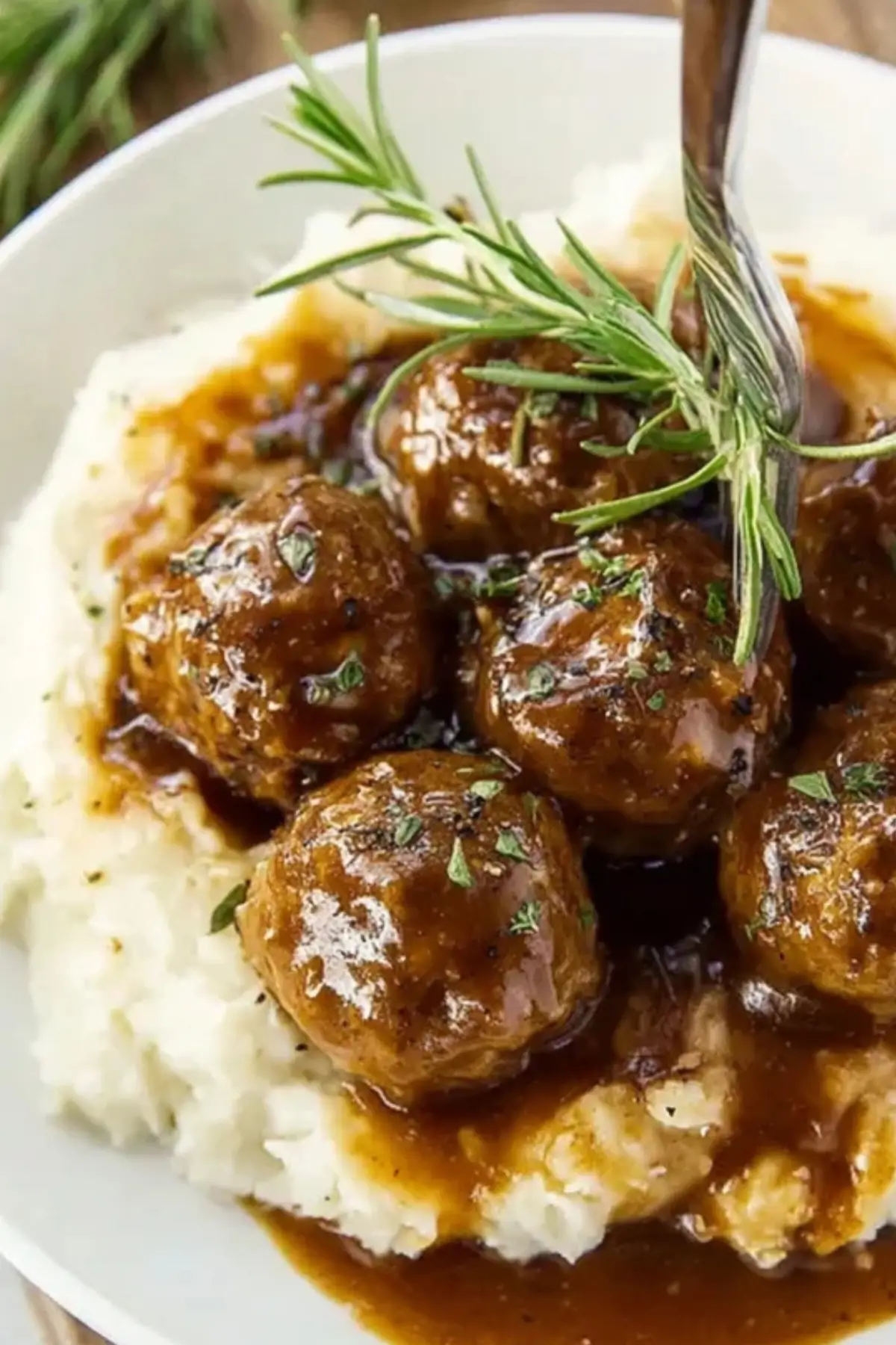 Meatballs and Gravy