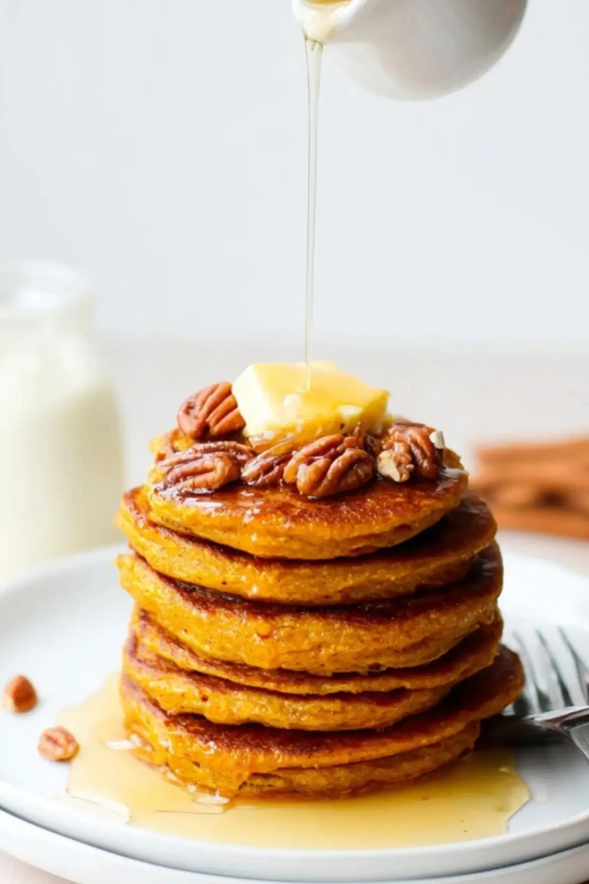 Oatmeal Pumpkin Pancakes