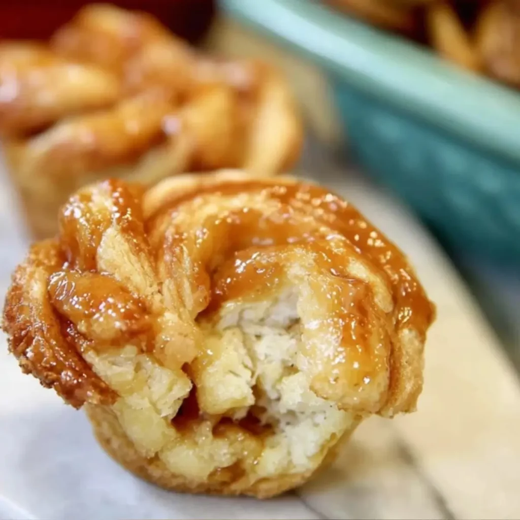 Peach Pie Cruffins