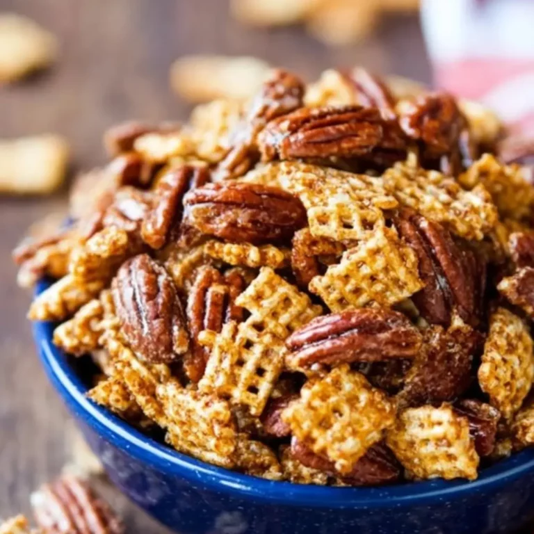 Praline Crunch Crispix Pecan