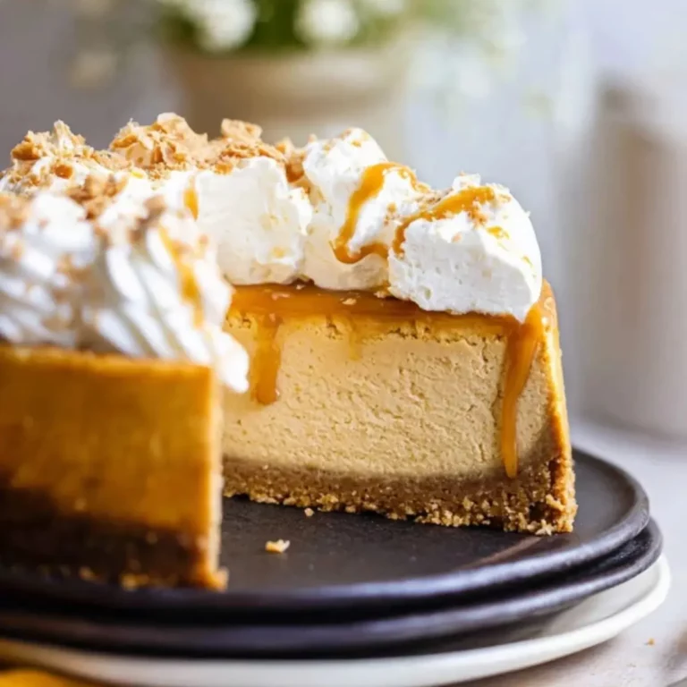Pumpkin Caramel Cheesecake