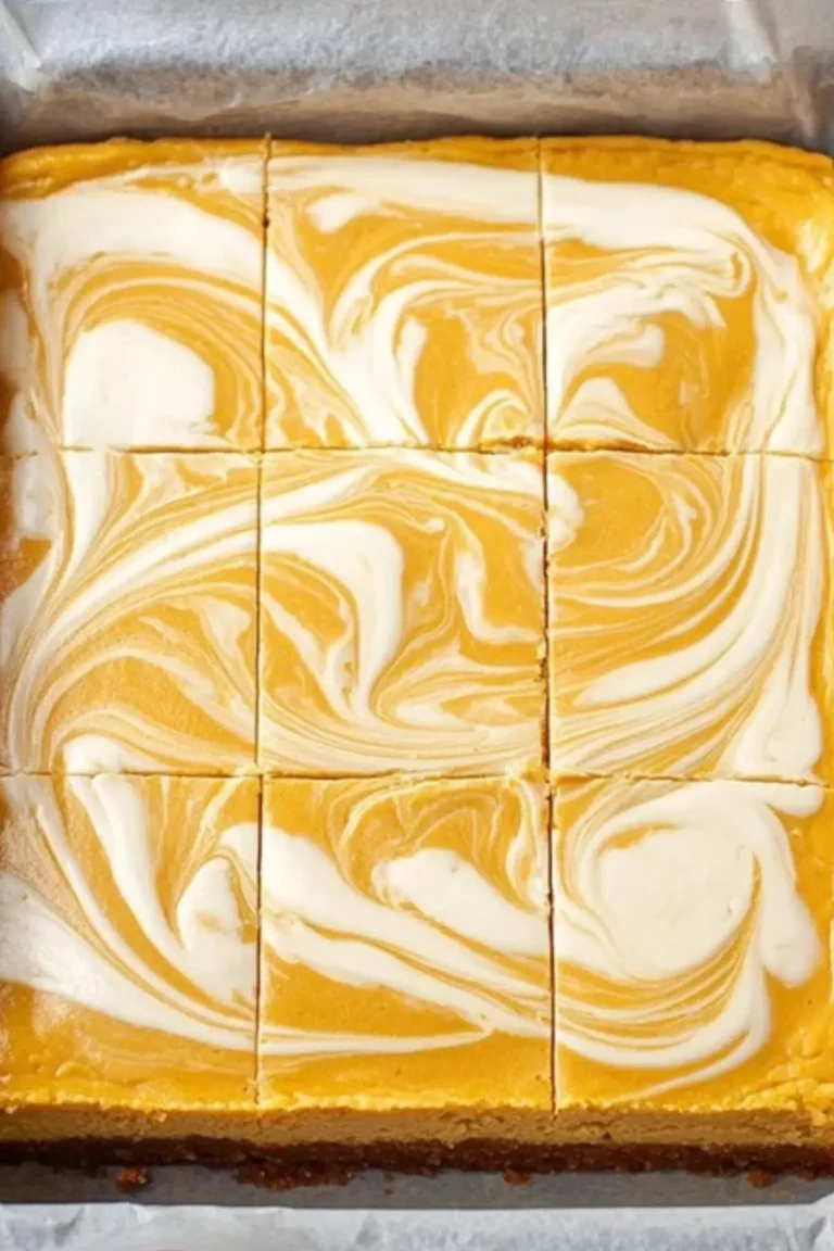 Pumpkin Cheesecake Bars