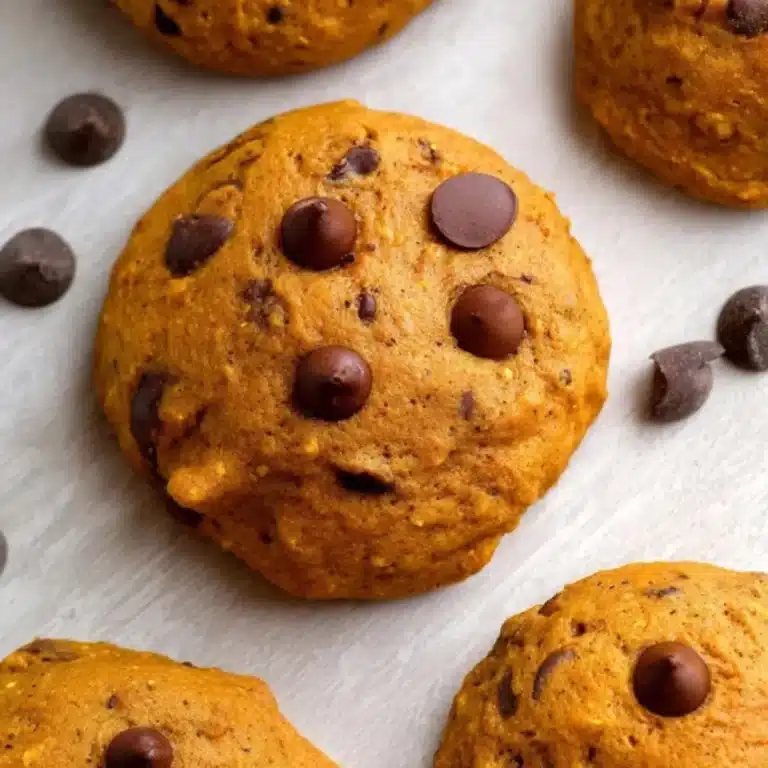 Pumpkin Chocolate Chip Cookies