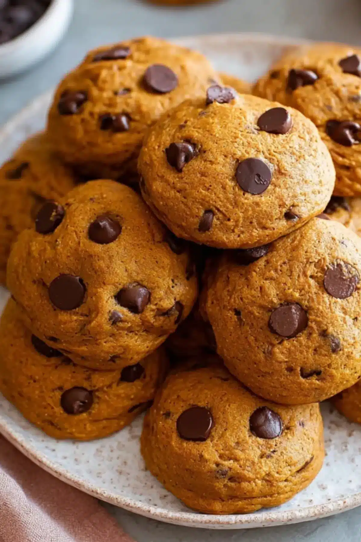 Pumpkin Chocolate Chip Cookies