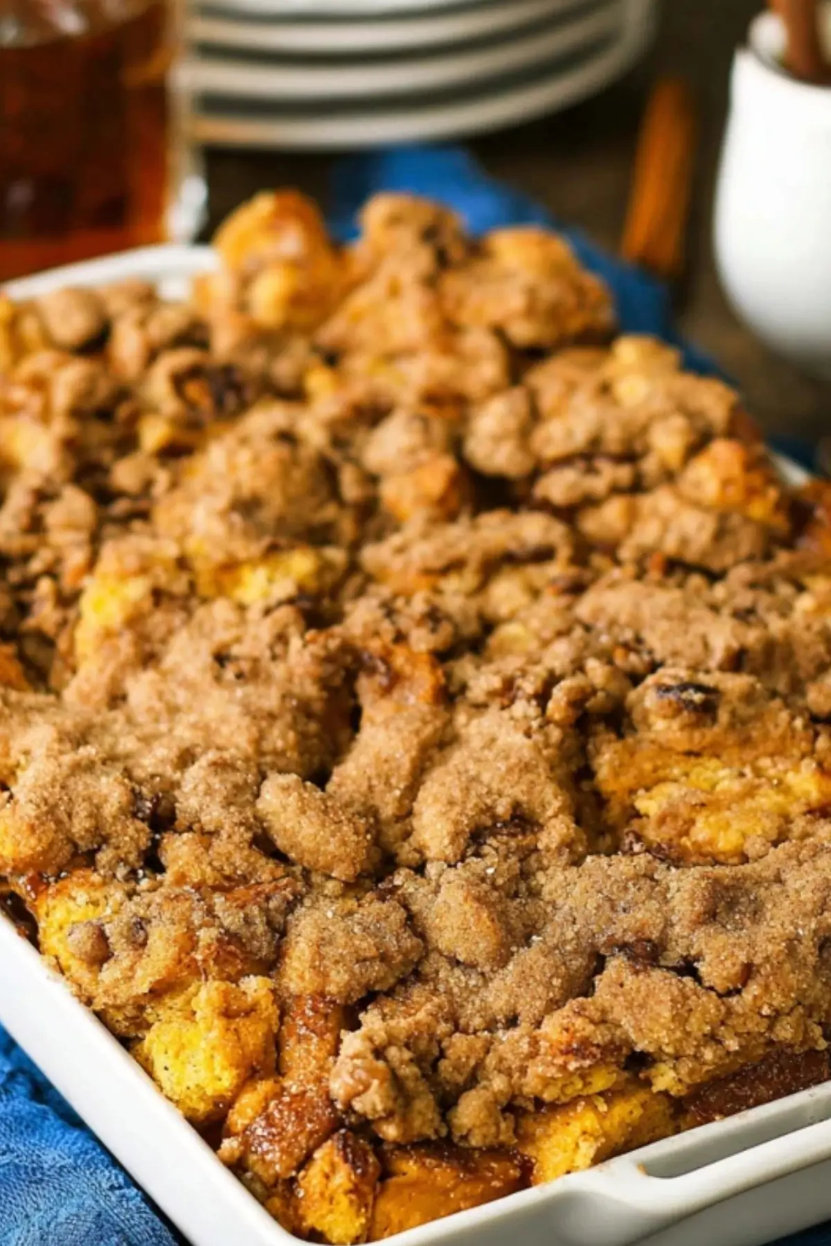 Pumpkin French Toast Casserole