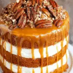 Pumpkin Salted Caramel Cake