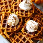 Pumpkin Spice Waffles