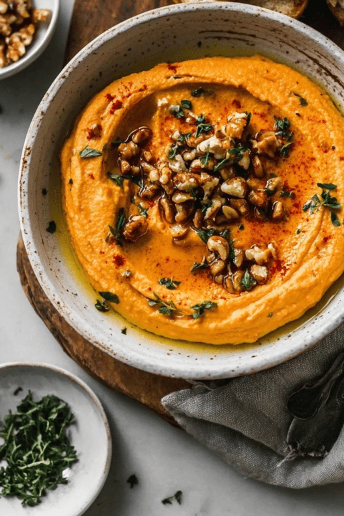 Pumpkin Whipped Feta Dip