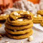 Pumpkin White Chocolate Chip Cookies