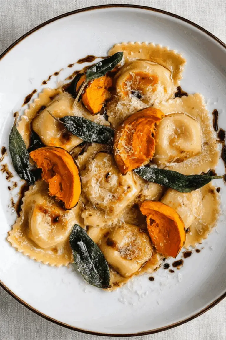 Roast Pumpkin agnolotti