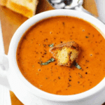 Roasted Tomato Basil Soup