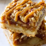 Salted Caramel Apple Pie Bars