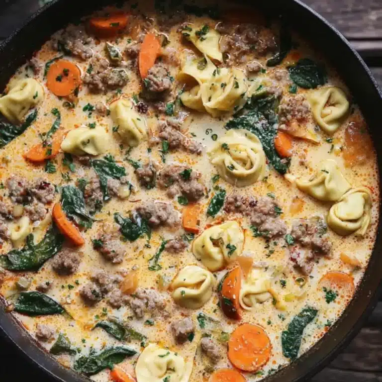 Sausage Tortellini Soup