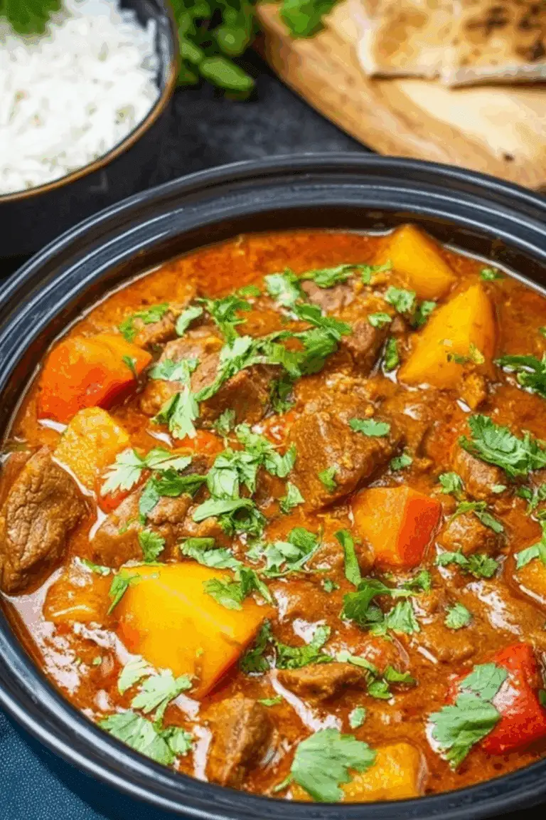 Slow Cooker Beef Curry