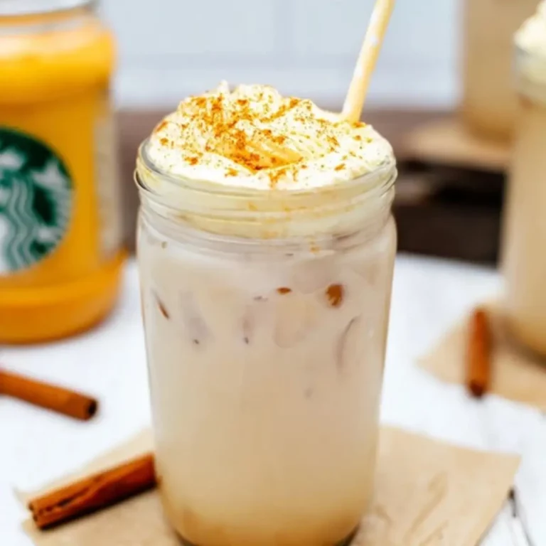 Starbucks Iced Chai with Pumpkin Cream