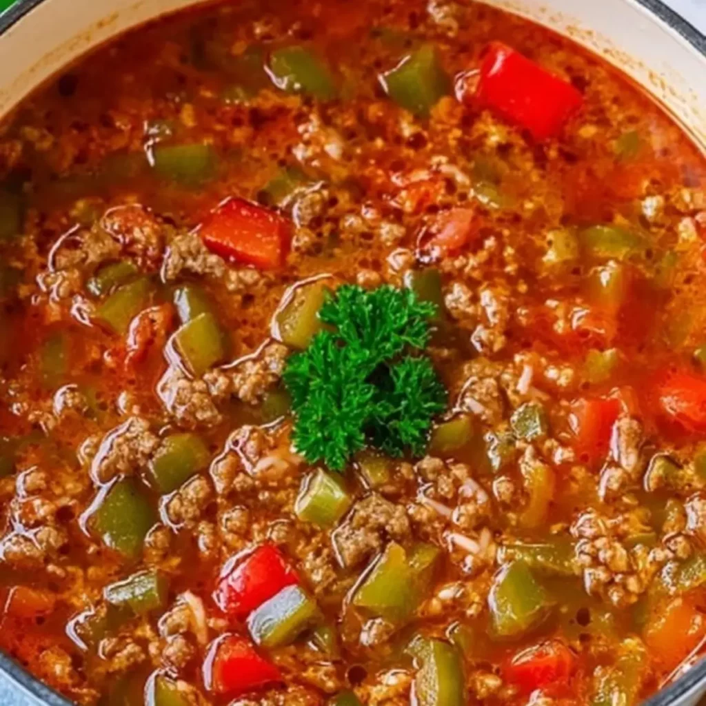 Stuffed Pepper Soup