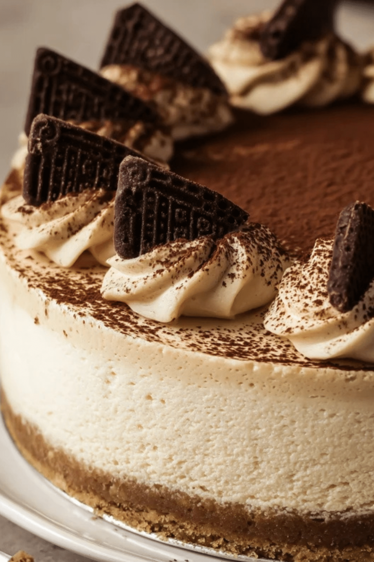 Tiramisu Cold Brew Coffee Cheesecake