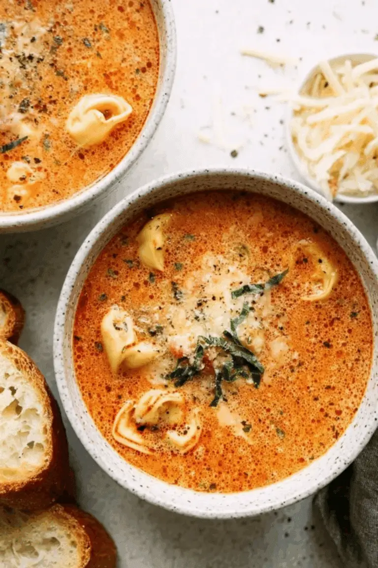 Tomato Tortellini Soup