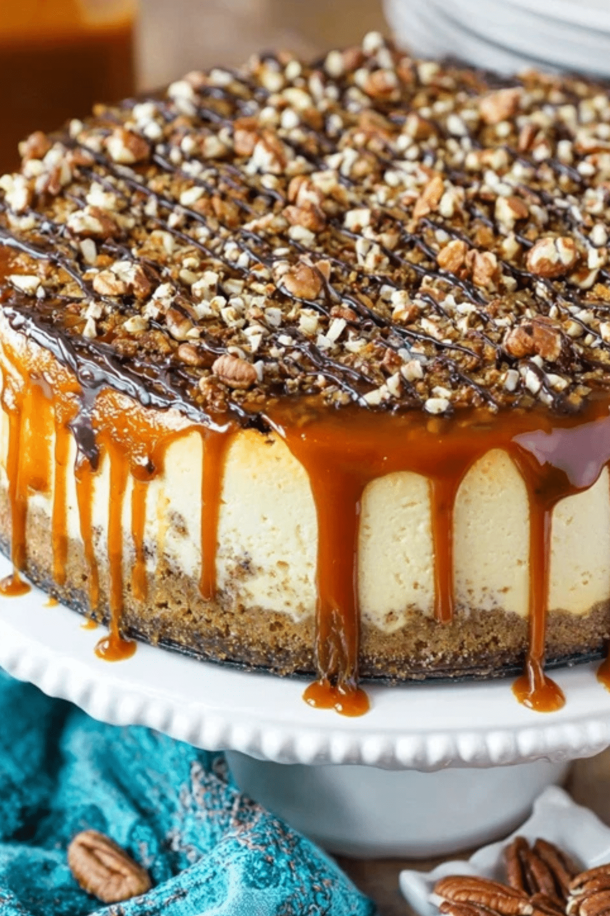 Turtle Cheesecake