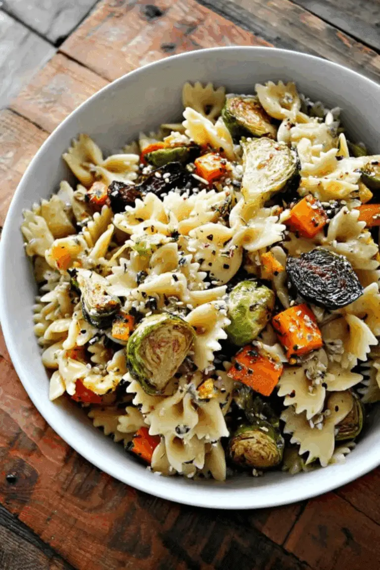 Vegan Fall Pasta Salad