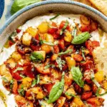 Whipped Feta Bruschetta Dip
