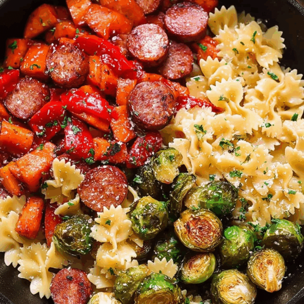 sausage veggies pasta