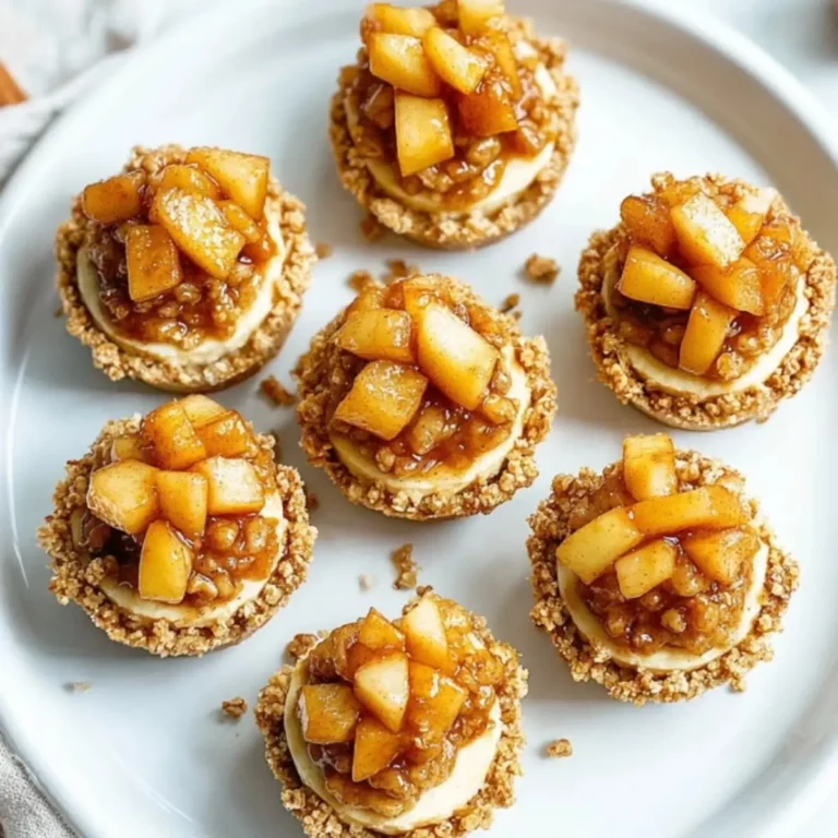 Apple Pie Cheesecake Bites