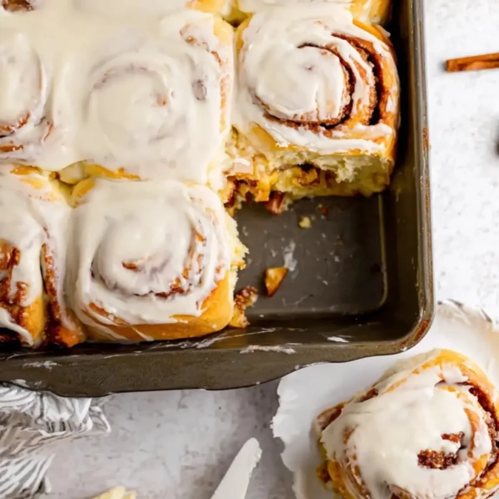 Baked Apple Cinnamon Rolls